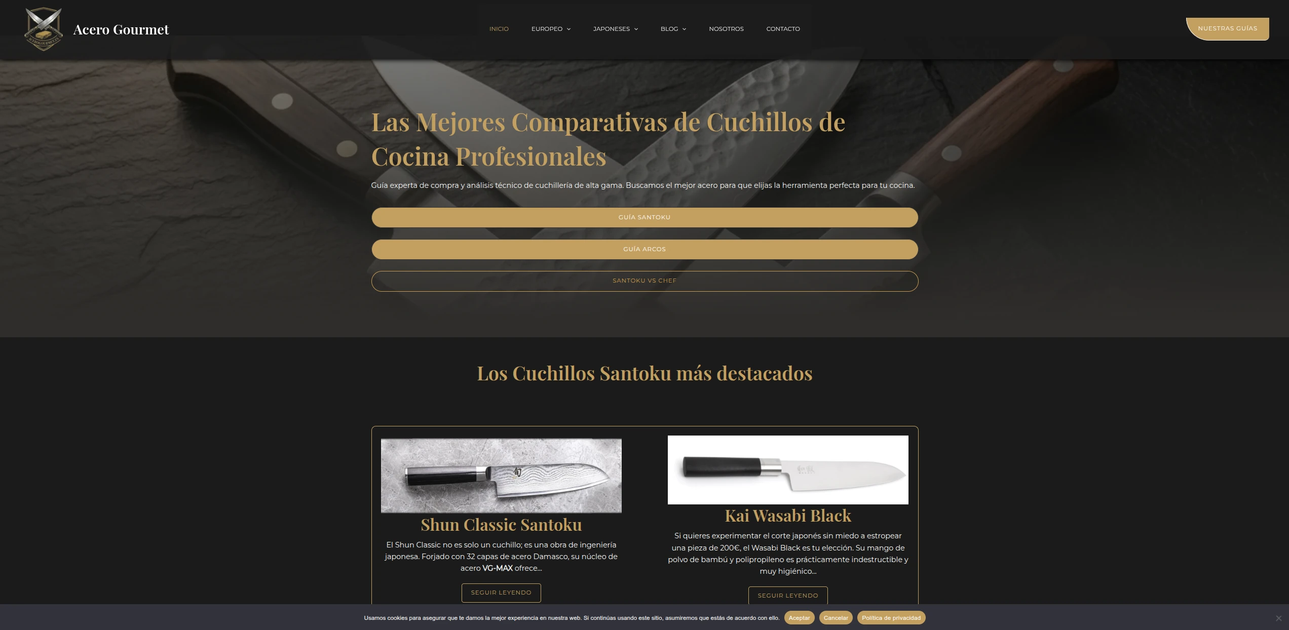 Previsualización de Acero Gourmet